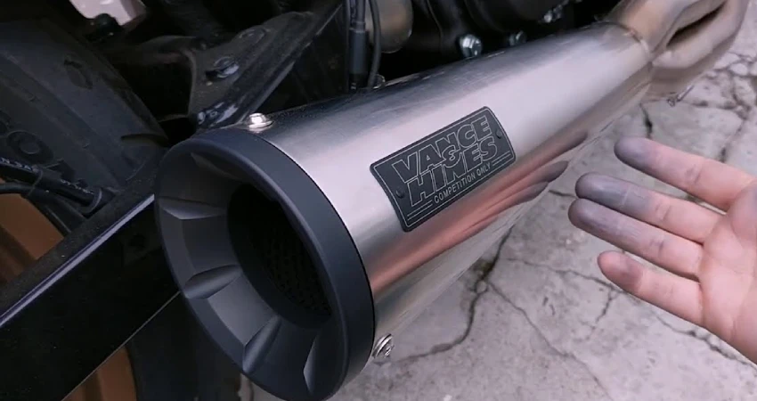 How To Remove Scratches From Bike Silencer